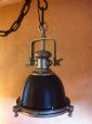 Schitterende industriële hanglamp (t.w.v. € 235,-). Ter beschikking gesteld door Country Life Style